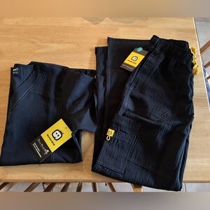 BOTTOM ONLY- Black wonderwink scrub BOTTOM ONLY